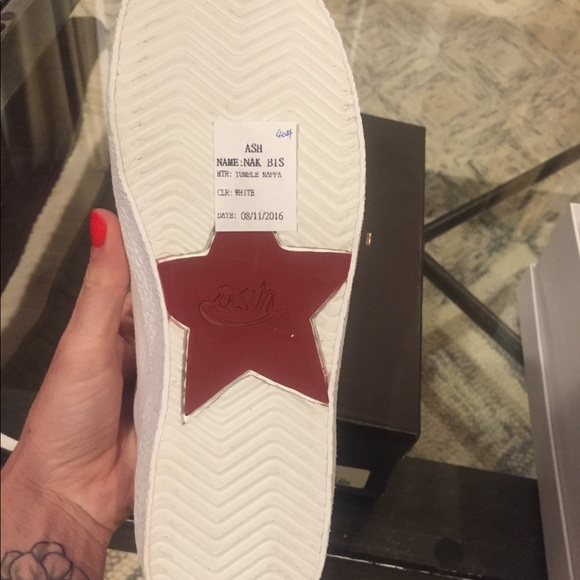 Ash Nak embroidered sneakers, size 40. - Picture 4 of 4